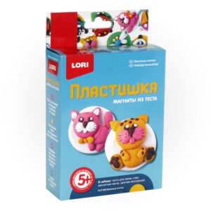 Пз/Т-002 Пластишка.Магниты из теста "Веселые котики"
