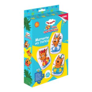 Мкк-001 Магниты из гипса Три кота "Котята на море"