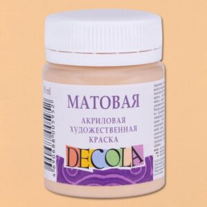 Декола акрил матовый банка 50 мл Телесная