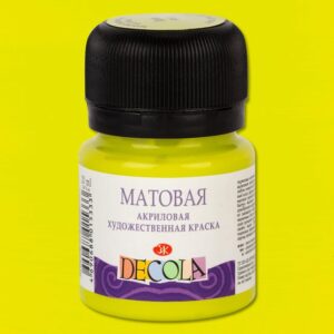 Декола акрил матовый банка 20 мл Лайм