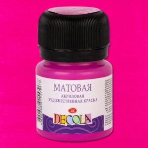 Декола акрил матовый банка 20 мл Фуксия