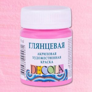 Декола акрил глянцевый банка 50 мл Розовая