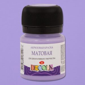 Декола акрил матовый банка 20 мл Лавандовая